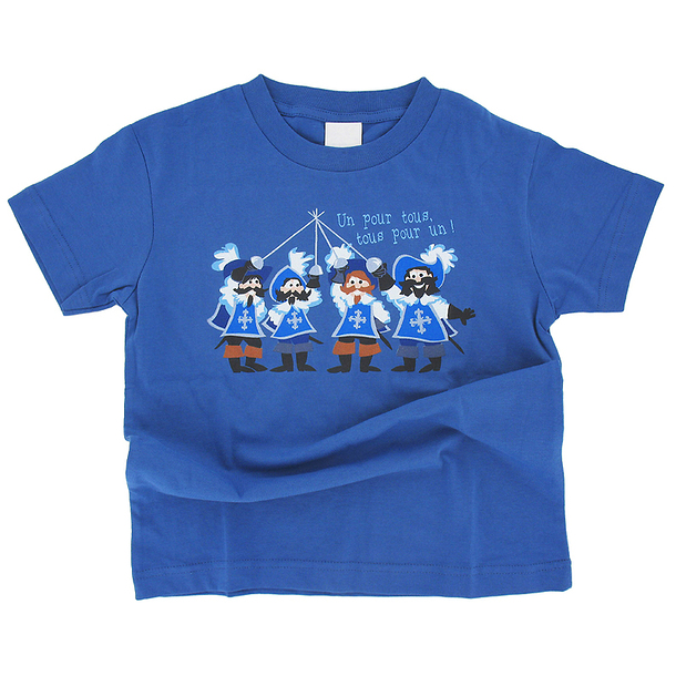 T-shirt Musketeers Blue
