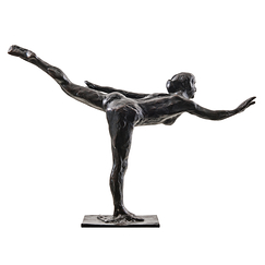 Small arabesque Degas - Bronze