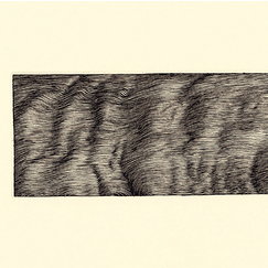 Engraving Waves (wellen) - Markus Raetz 1995